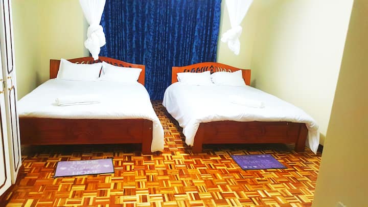 卧室4 -主卧- 2张标准双人床