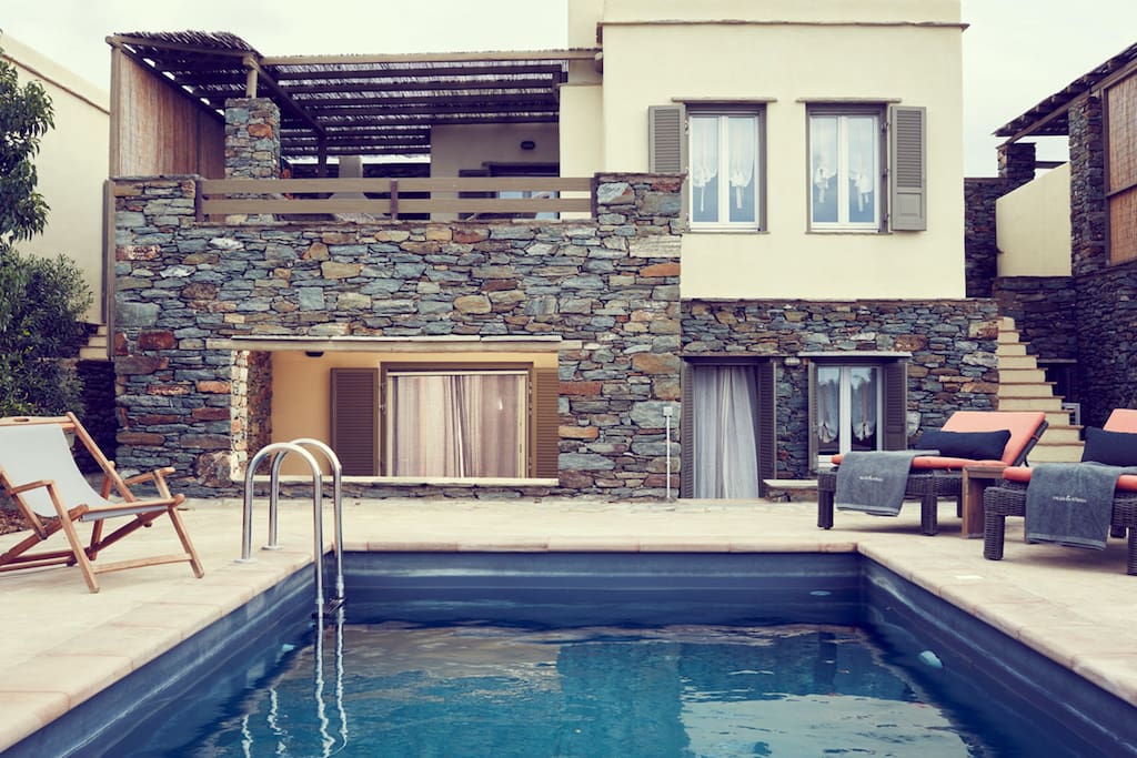 Swimming Pool | Diles & Rinies Estate | Villas in Tinos