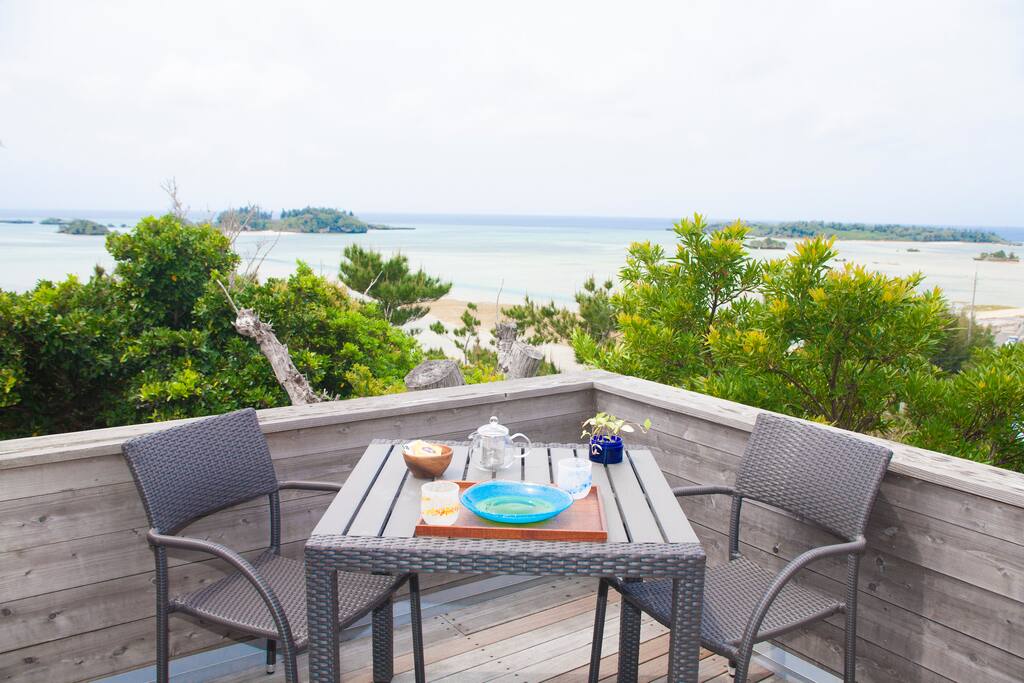 2階テラスからのオーシャンビュー!
Ocean View