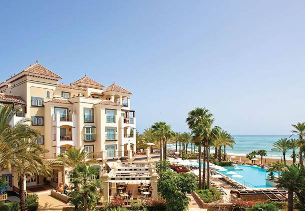 Resort with ocean view