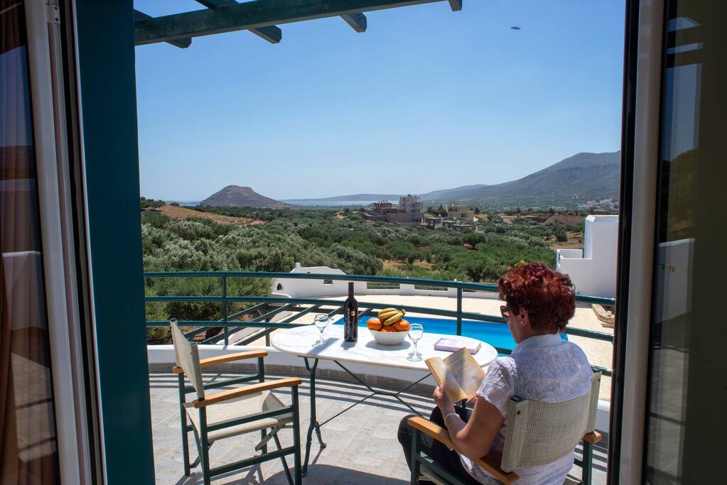 the view from the veranda