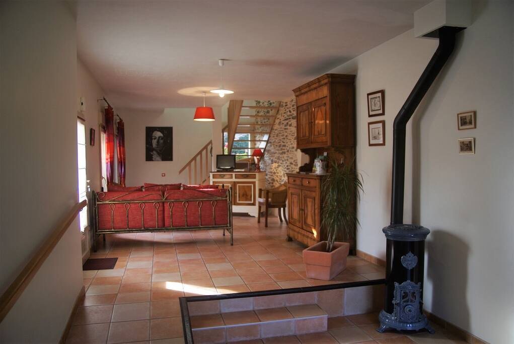 Gîte de la Grange - Salon