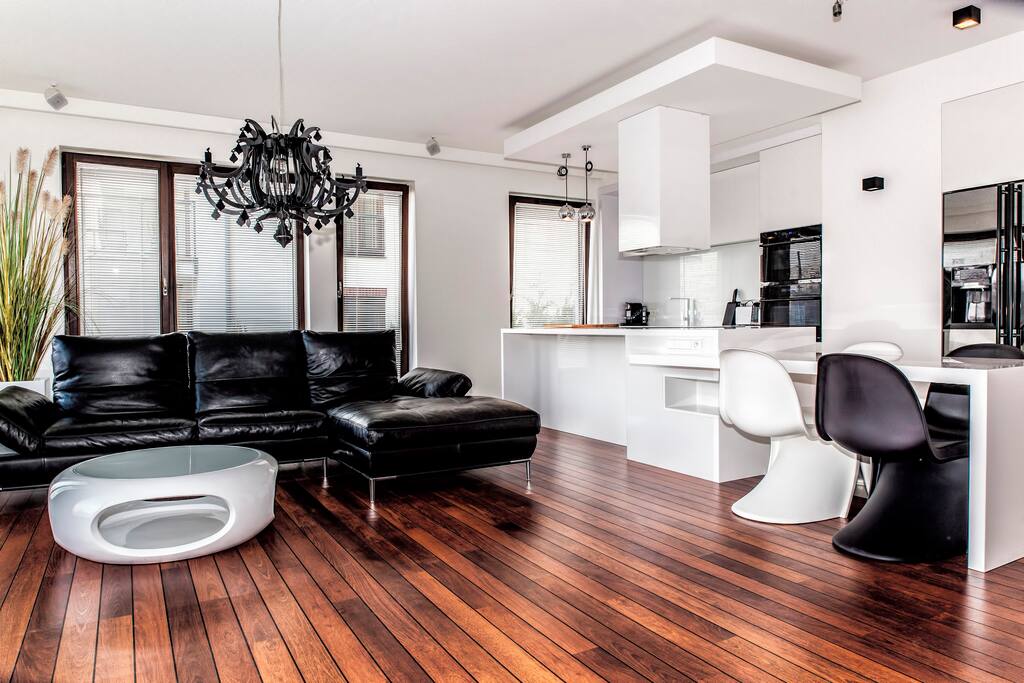 Nowoczesny Nowy Salon