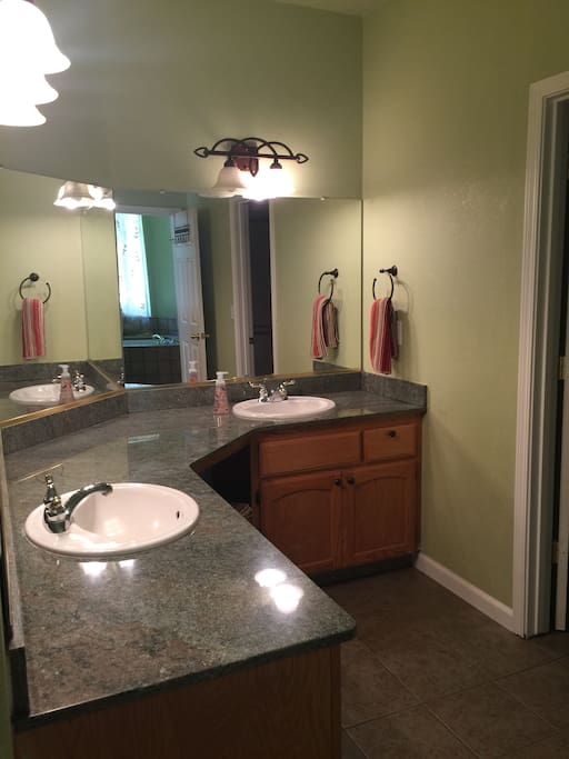 Master bathroom