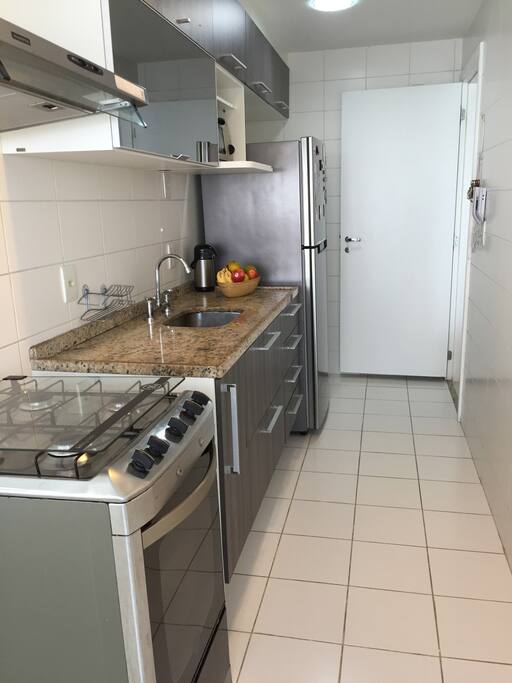 Cozinha funcional.
Fully equipped Kitchen