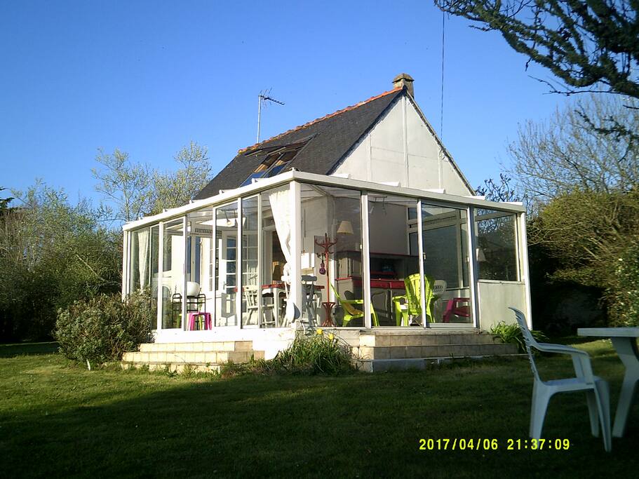 Vue extérieure maison