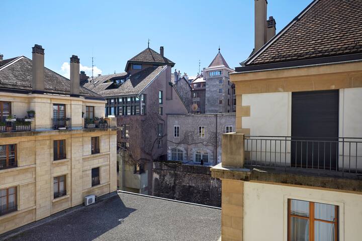 Genève centre, 3ch/2,5 sdb, balcons, climatisation gallery image 5