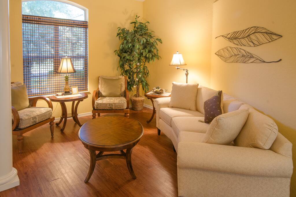 Great place to curl up with a book/laptop, or play a game.