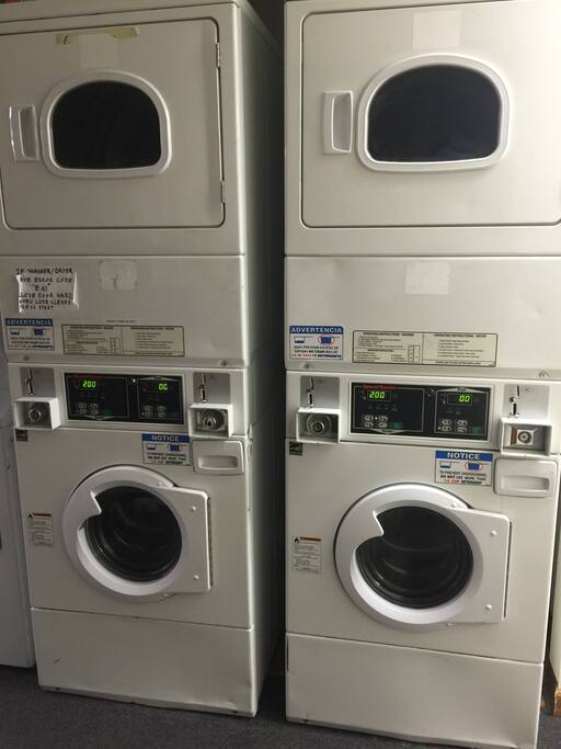 Coin Op Washer/Dryer units
