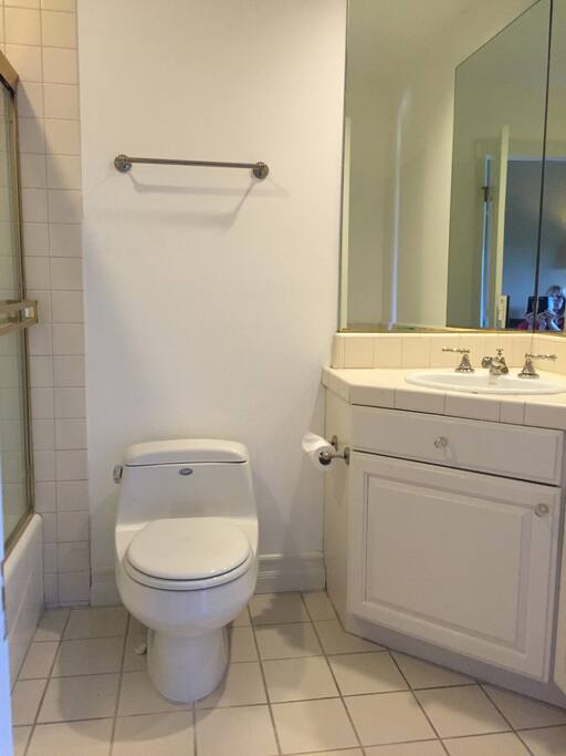 one of two baths