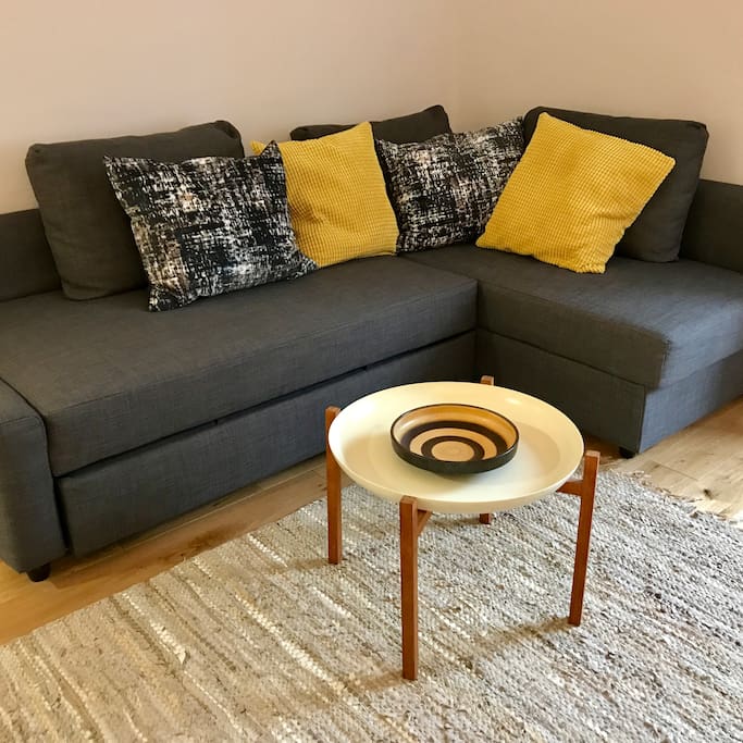 Relax in the living area