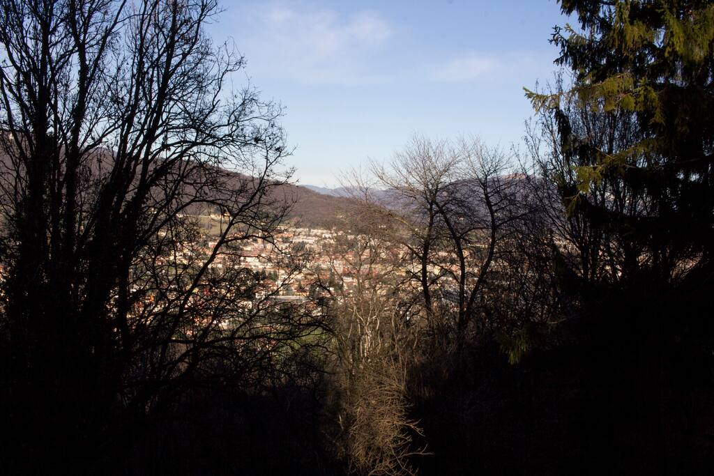 La vista nei giorni di sole è fantastica / landscape view