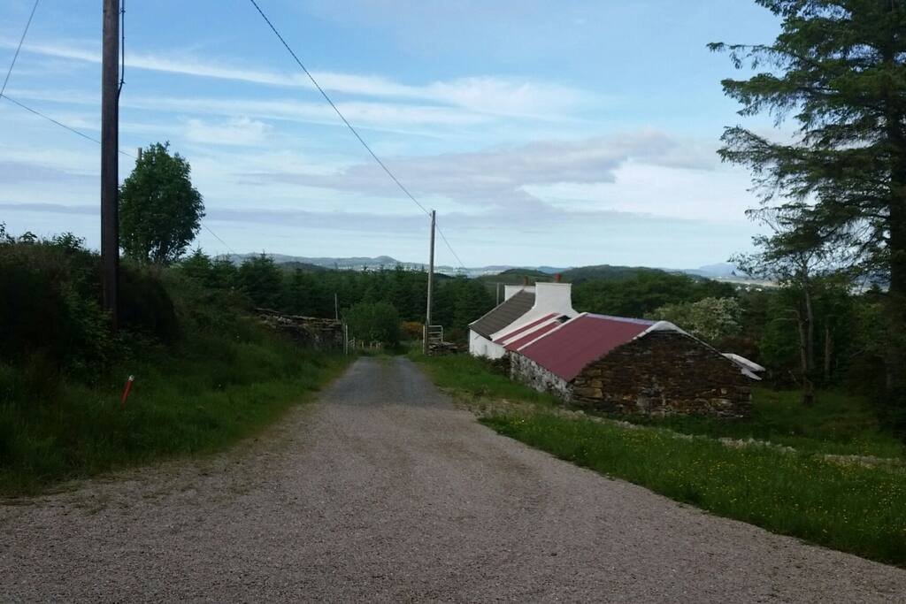 View from front door