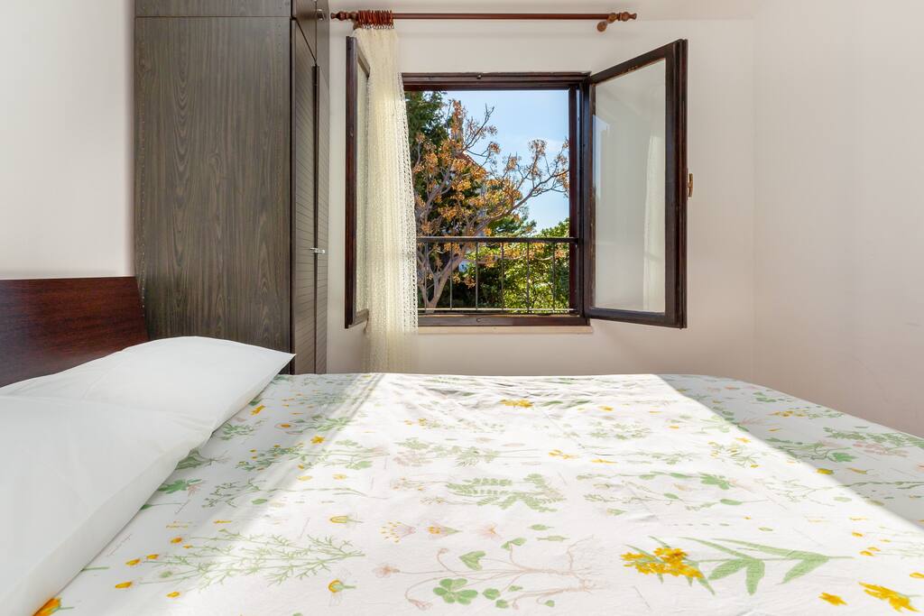 Master bedroom on bottom floor