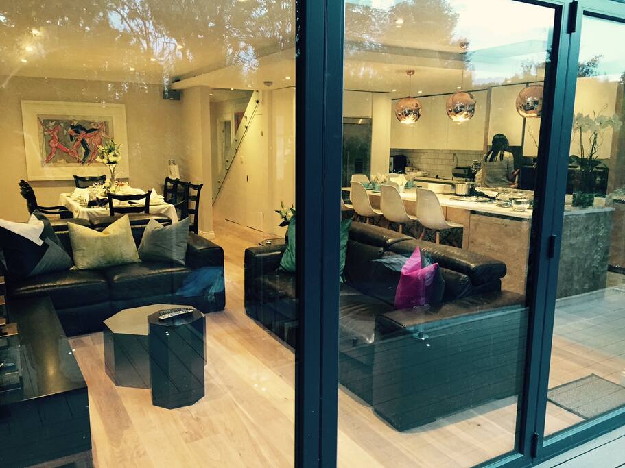 fold away doors for indoor/outdoor living