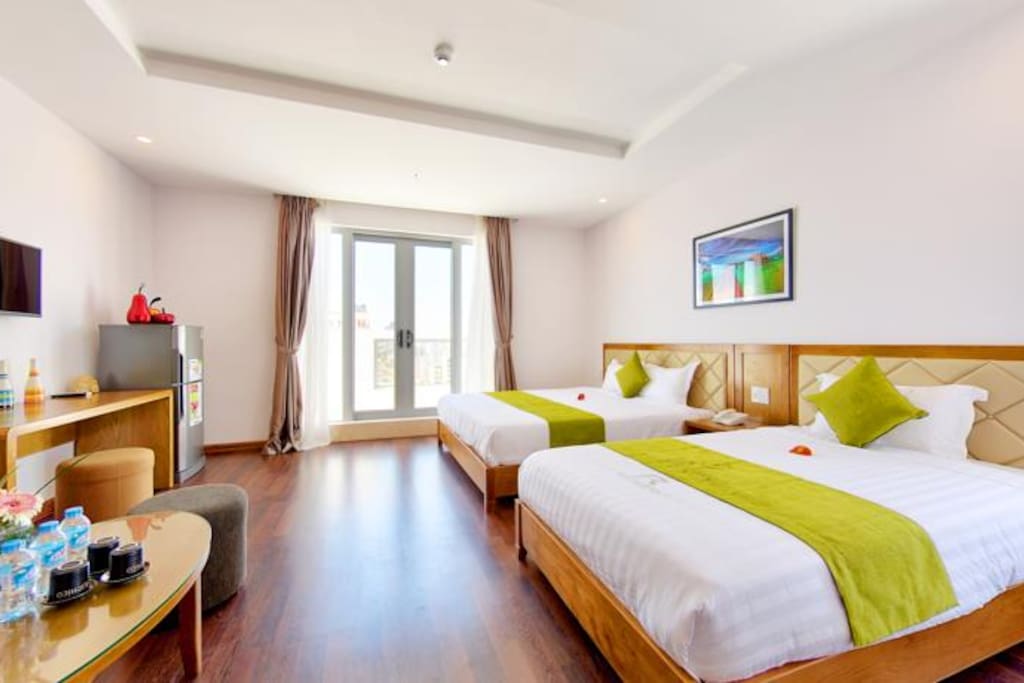 bedroom with Balcony - sea view