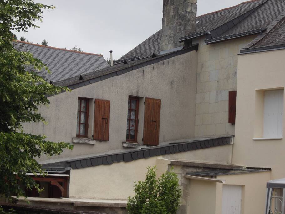 arrière de la maison