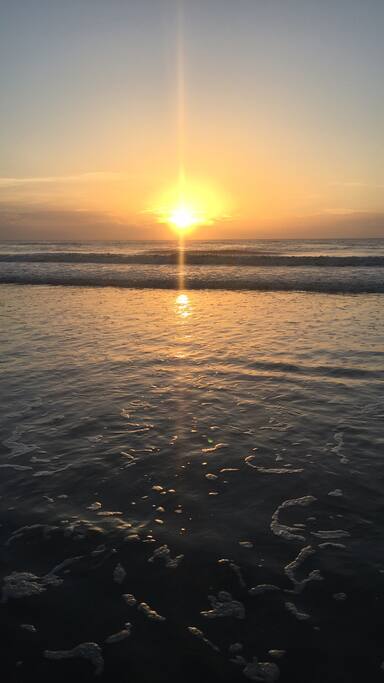 Sunrise just steps away every morning!