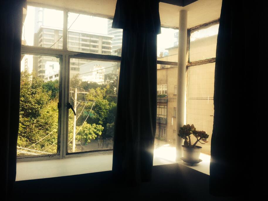 Ventana con vista a Lerma Y Rio Elba!