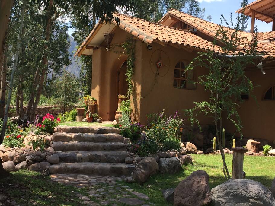 Entrance to main house