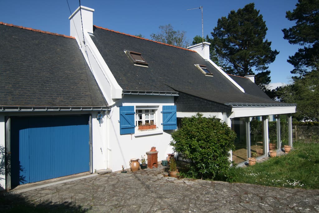 La maison avec véranda vue mer