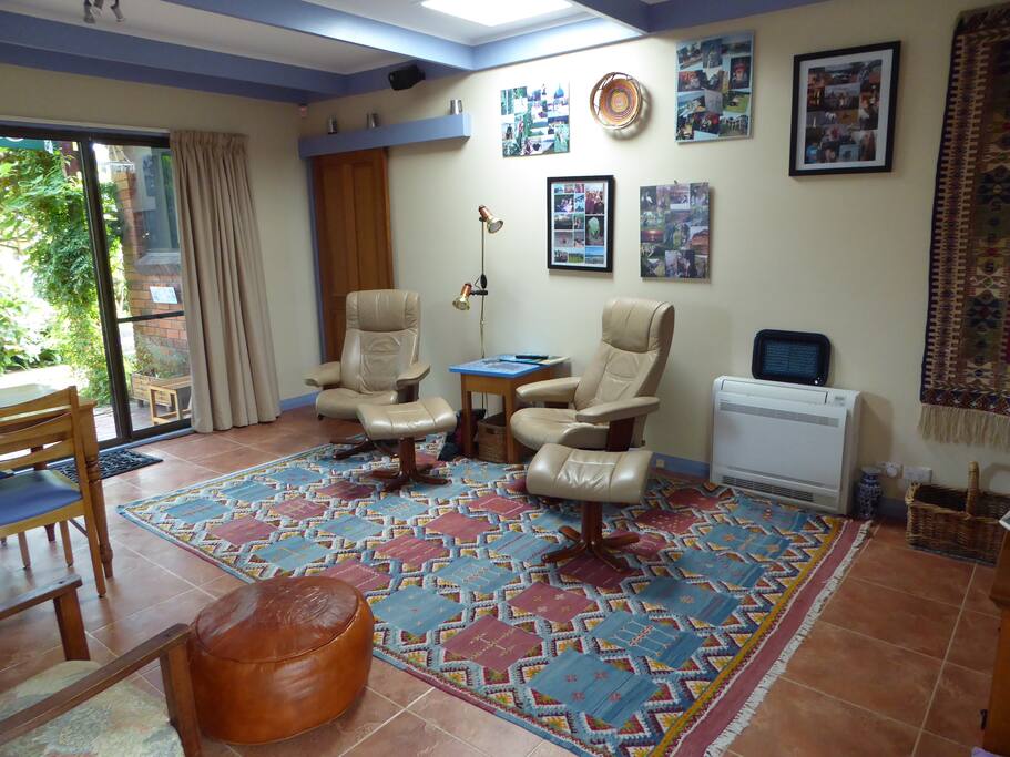 Family room with easy chairs