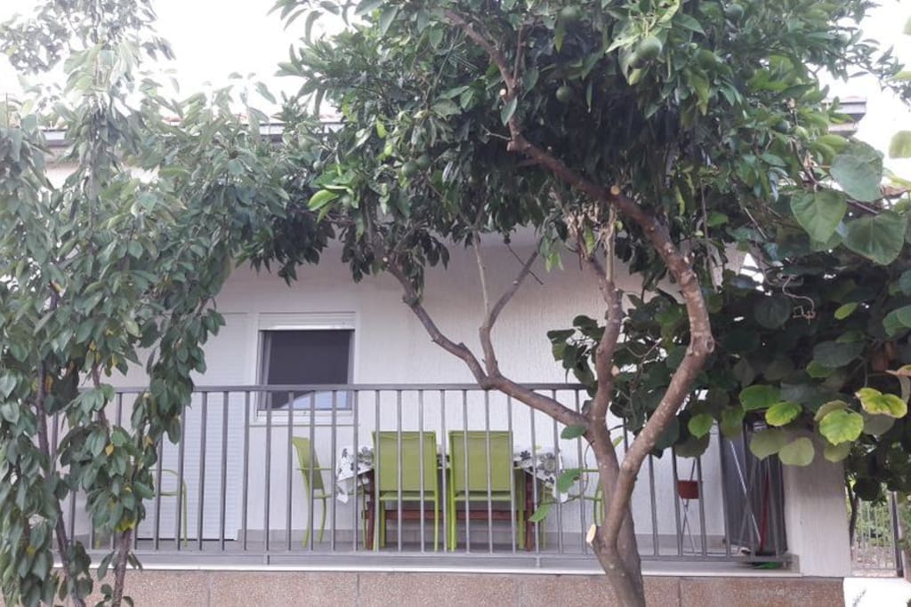 Terasa apartmánu