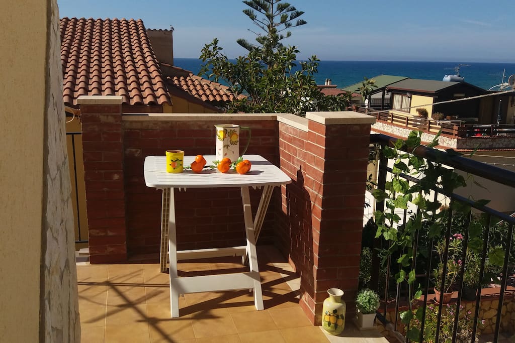 angolo della veranda laterale