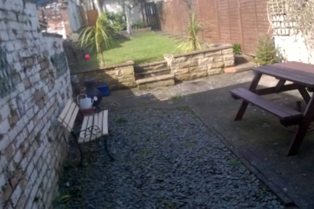 Lovely sunny garden