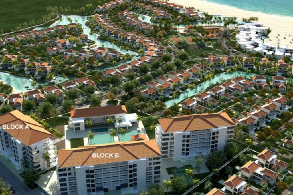 The apartment is located in Block A