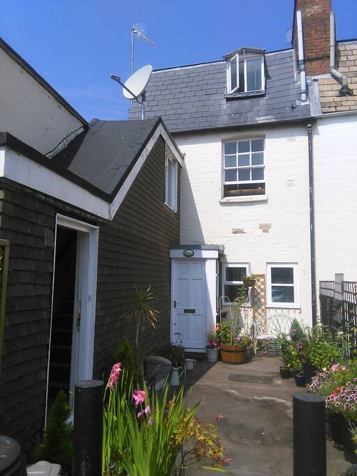 Door on left, top two floors
