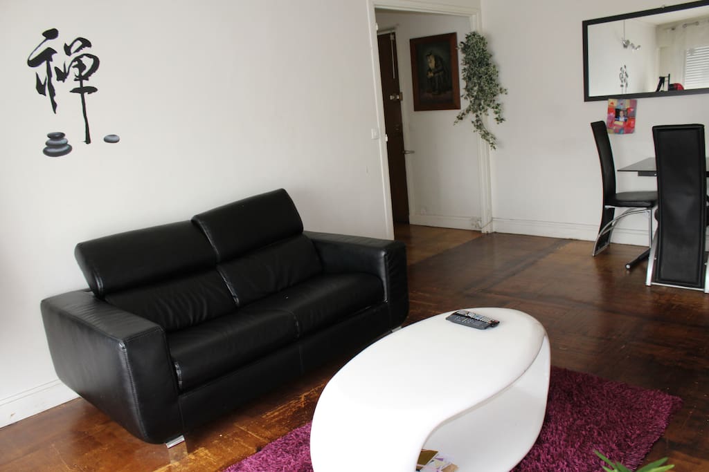 Chambre 1, canapé convertible