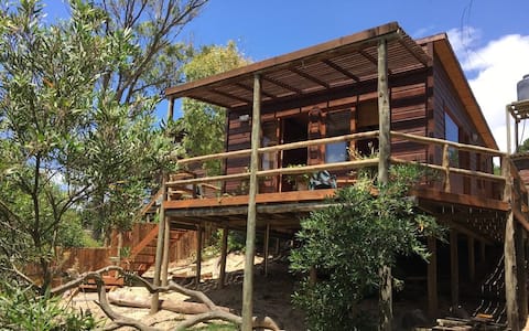 Pure Life Corner, Artisanal Wooden Cabin