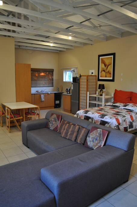 Fully equipped kitchenette for maximum comfort.