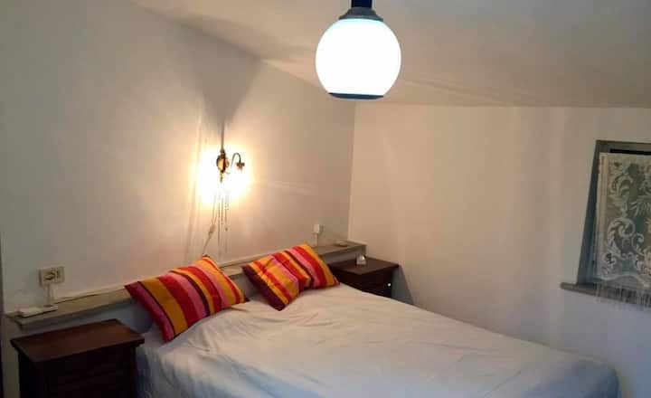 غرف النوم في بيت الضيافة