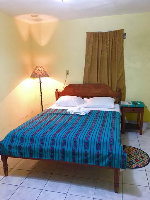 Comfortable queen size bed