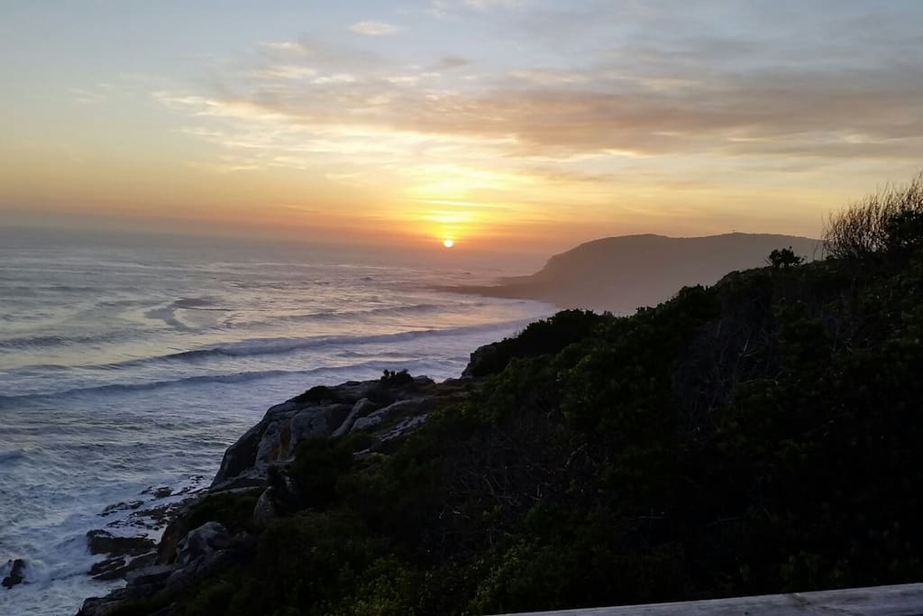 The view from the Robberg Nature Reserve (approx 1.5 km from the house)