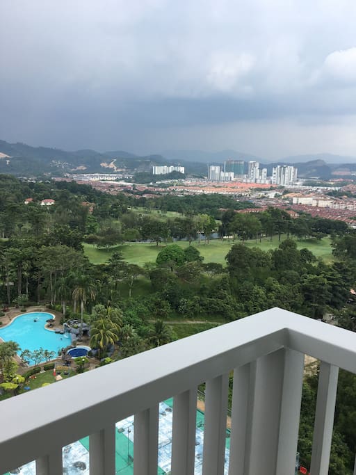 Offers a scenic view of Impian Kajang.