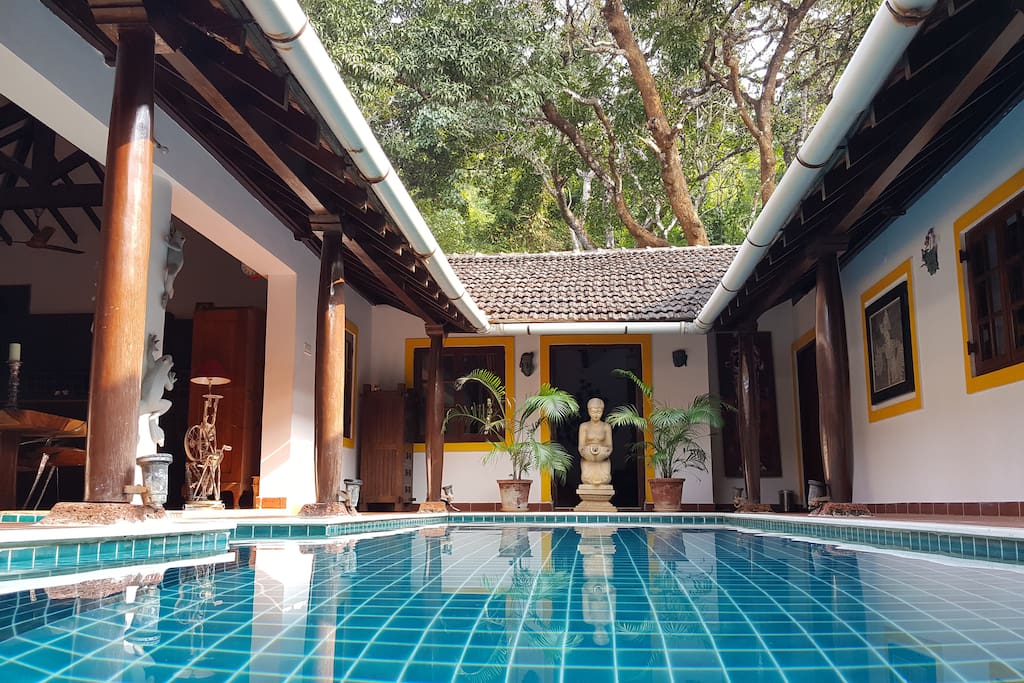Entrance @ Little Siolim Villa Goa