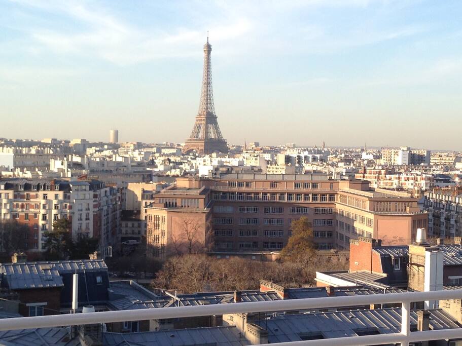 View from the terrace!