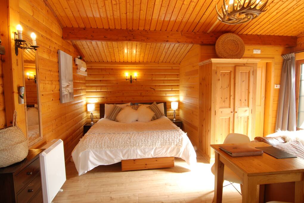 Superking bed in it's area