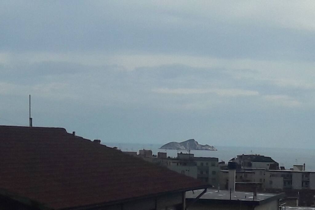 Vista dal balcone pranzabile