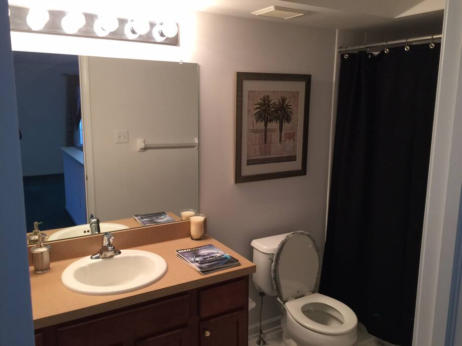 Full bathroom and shower