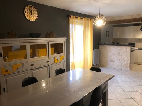 Gite for 6 people with 2 swimming pools in an estate