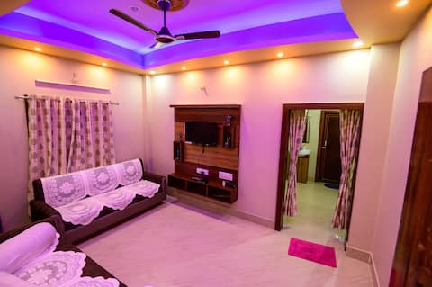 Prabhu Krupa (Unit-1/2BK) - 1 km to Beach & Temple