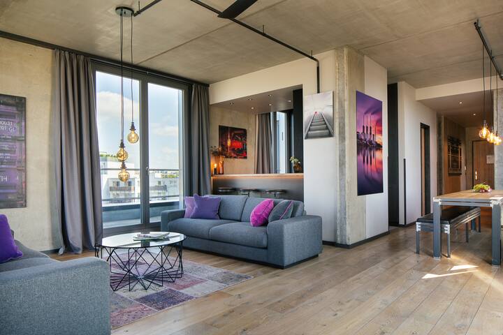 4-Raum Penthouse “Grand View”, 147 qm