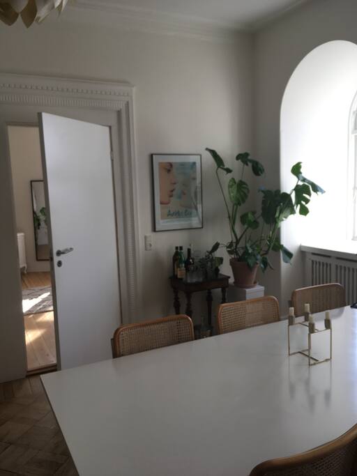 Your room is next to the big living room