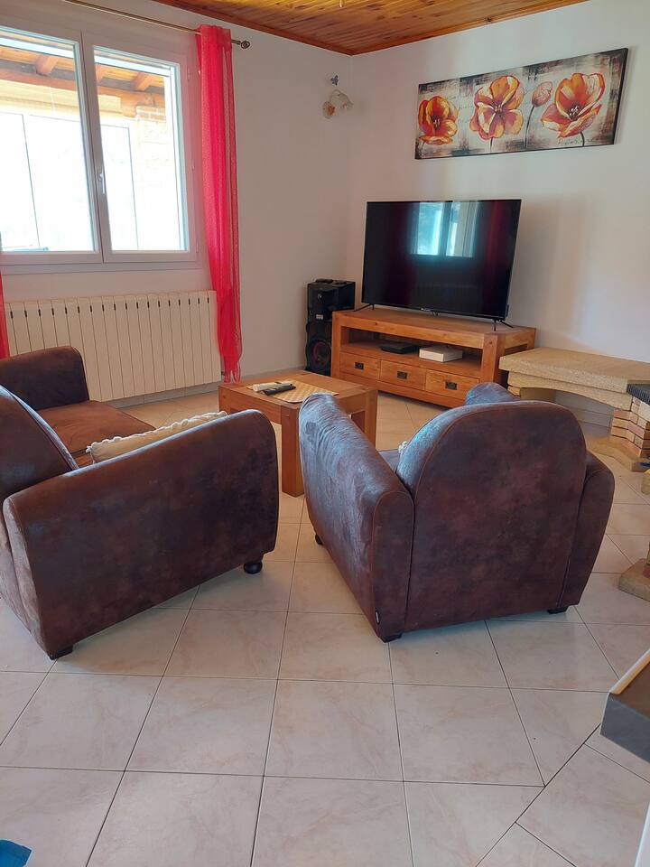 Proche D Anduze  Villa Avec Piscine Privé Chauffée - Alès