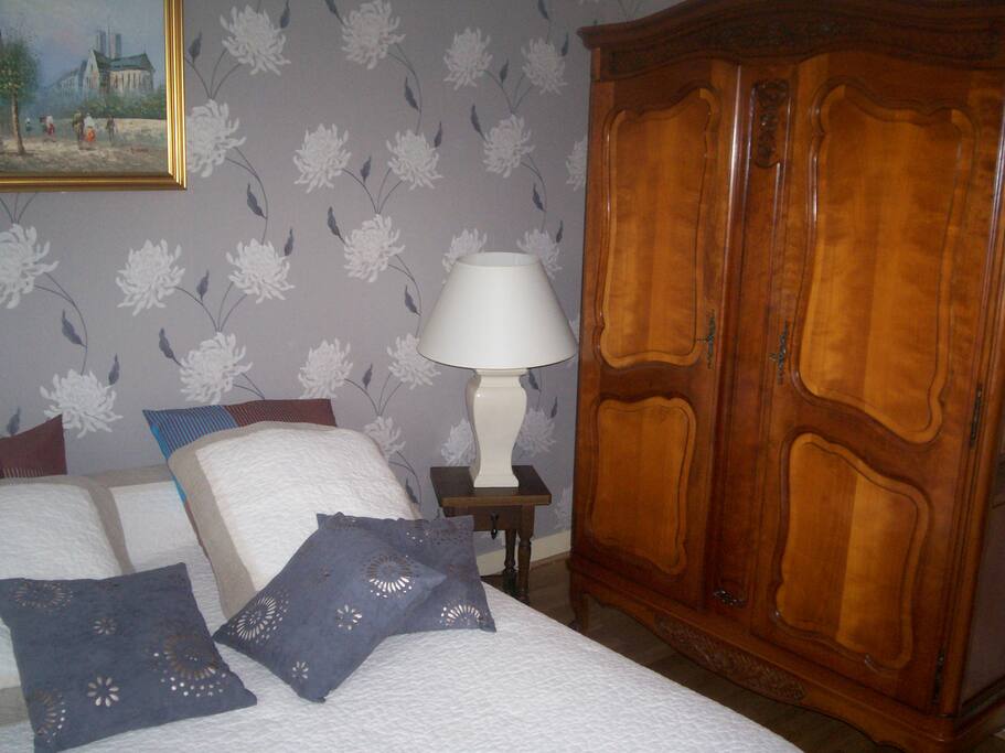 Chambre lit double