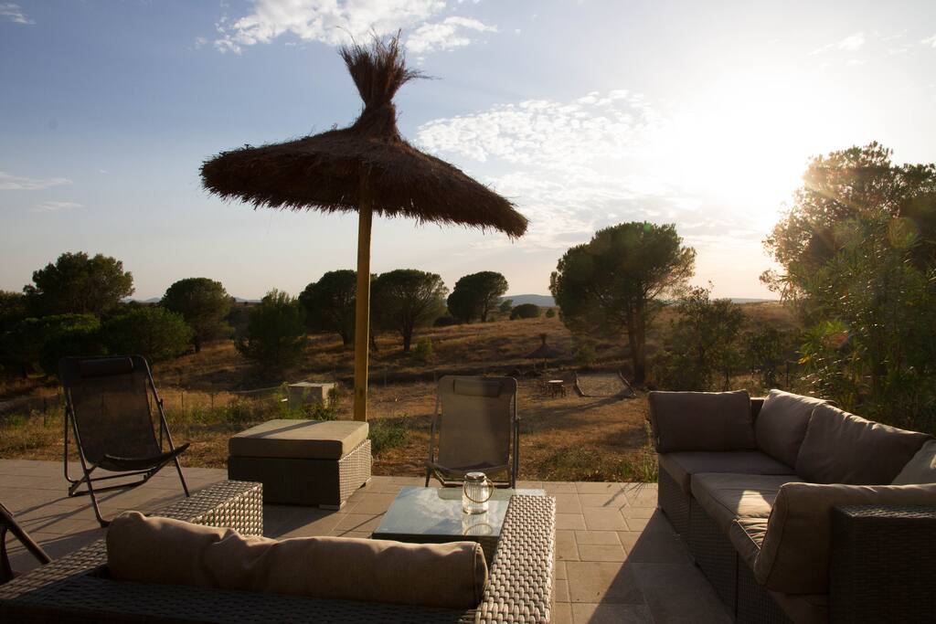 Vue de la terrasse